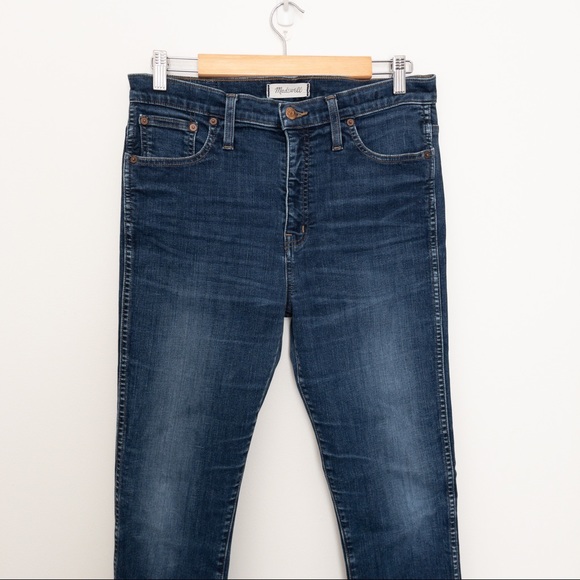 Madewell 10" High Riser Blue Jeans 31 - Picture 11 of 13